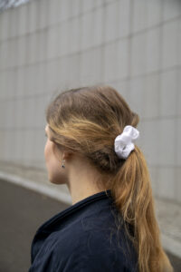 Jedwabna scrunchie