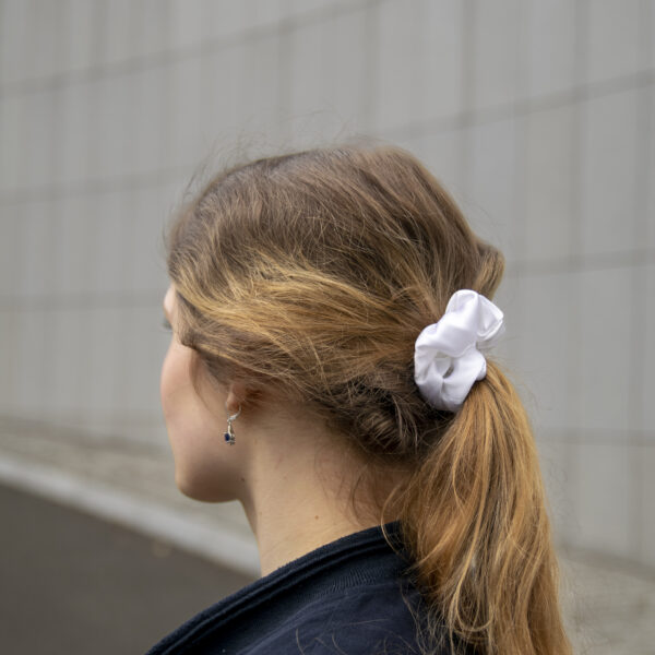 Jedwabna scrunchie